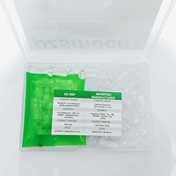 Pzsmocn 100 Pieces/50 Sets M5*12 mm PC Transparent