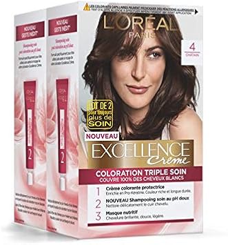 Coloration L'Oréal Excellence Crème Triple Soin - Neuf, Origine France