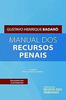 Livro Manual dos recursos penais