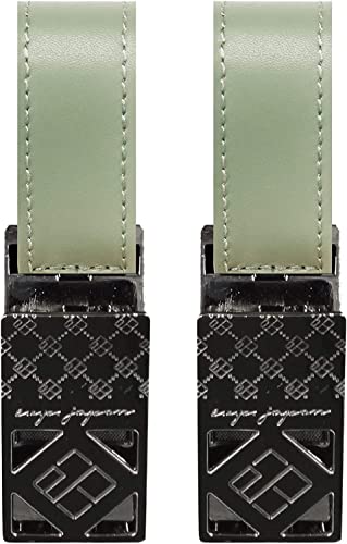 e.x.p.japon ブランケットクリップ BK-Kusumiグリーン 金属製 ベビーカー用クリップ ベビーひざ掛けクリップ 2本入り e-bcp19bk