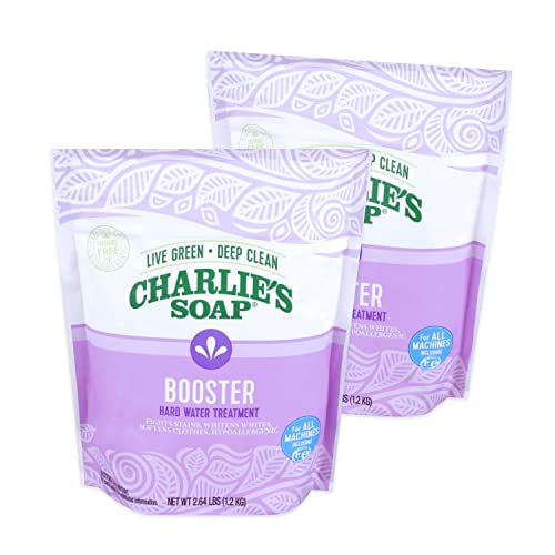 Charlie's Soap Booster & Hard Water Treatment (2.64 Lbs, 2 Pack