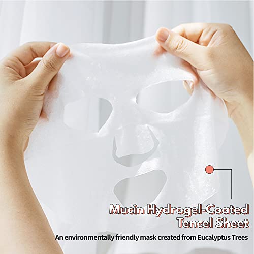 Snail Honey Jelly Face Sheet Mask 10,000 ppm Snail Mucin w/ Honey 10