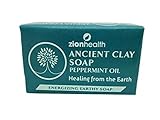 Ancient Clay Peppermint Oil Soap Zion Health 6 oz