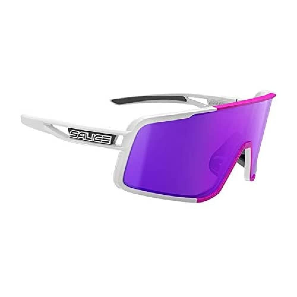 SALICE Unisex Adult Glasses, White/Purple, Unique