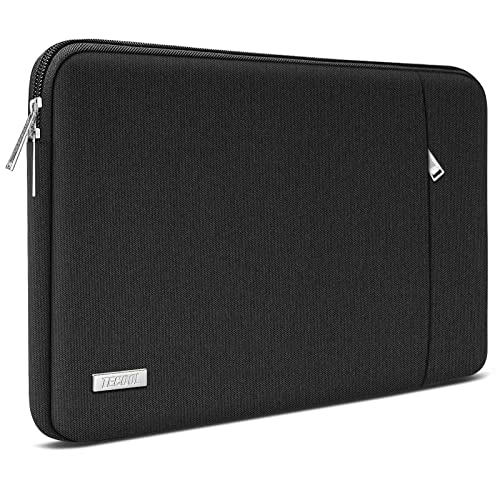 TECOOL 14 Inch Laptop Sleeve,Protective Laptop Case 14 inch for 14" HP EliteBook Pavilion Dell Lenovo Thinkpad Acer Chromebook Notebook,MacBook Air 15 M5 M4 2026 2025 Waterproof Computer Case,Black