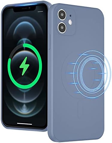 UEEBAI Liquid Silicone Wireless Charging Phone Case For iPhone 11