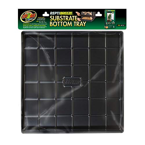 Zoo Med ReptiBreeze Substrate Bottom Tray, Large Fits NT12 18 L x 18 W x 2 H