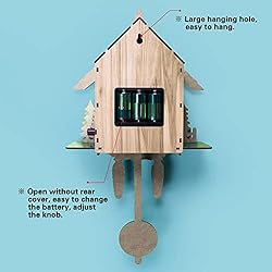 ikasus Quartz Cuckoo Clock Wall Cuckoo Clock