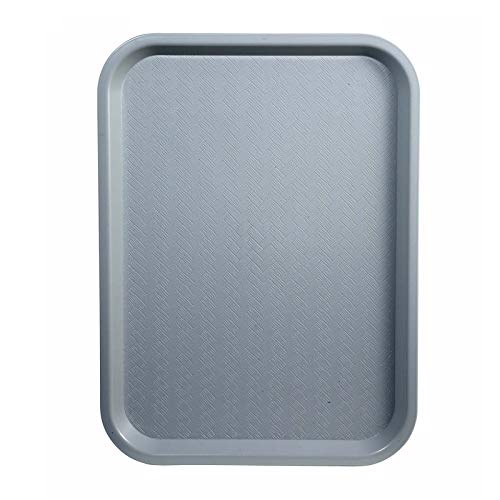 Winco Fast Food Tray, 14 by 18-Inch, Gray