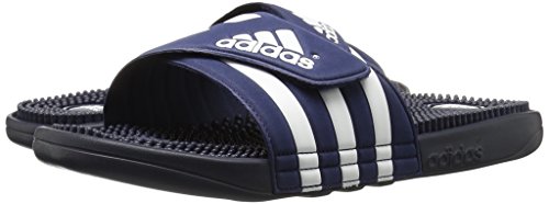 adidas Originals Men's Adissage Slides,New Navy/New Navy/Running White,8 M - FrenzyStyle
