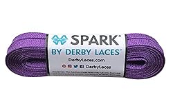 Derby Laces Purple Spark Shoelace for