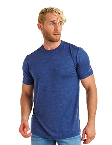 Merino.tech Merino Wool T-Shirt Mens - 100% Organic