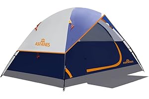 ASFANES 2-12 Person Tents for Camping Waterproof, Backpack Double Layer Tents, Perfect Picnics, Fishing and Backyard Camping