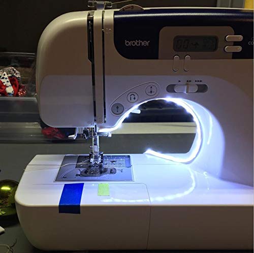 Amazing power Bright Sewing Strip Light with Touch Dimmer Cold White 6500K