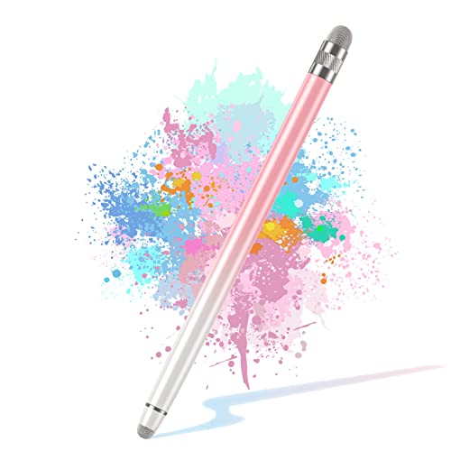 1PC Stylus Pens for Touch Screens, Stylus Pen for iPhone/iPad/Tablet Android/Microsoft Surface, Compatible with All Touch Screens(Pink)