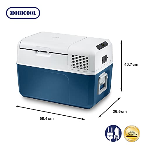 MOBICOOL MCF32, elektrische Kompressor-Kühlbox, 31 l, 12/24/230 V, Mini-Kühlschrank für Auto, Lkw, Boot, Reisemobil und Steckdose thumbnail 3