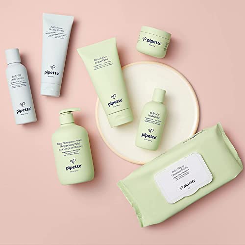 Pipette Baby Wipes 100 PlantBased Fibers and PlantDerived