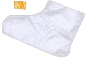 300 Pcs Large Clear Paraffin Wax Liners for Feet,Ljxyloog Paraffin Bath Liners For Foot Pedicure Hot Spa Wax Treatment,Larger