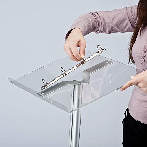 DISPLAY SALES - Free standing catalog or menu stand with binder rings | | Ideal for menus, catalogs, or as a presentation stand