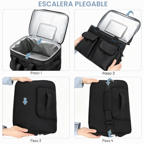 Youngoa Portable Cooler, 40L Large Foldable Beach Cooler, Portable Thermal Bag, Waterproof Leakproof Isothermal Bag
