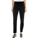 Zac & Rachel Womens Millennium Fabric Pull-on Slim Leg Pant