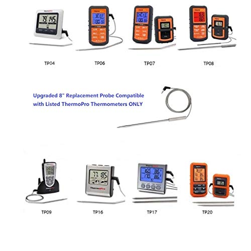 Meat Thermometer Probe Replacement Temperature Probe Compatible with