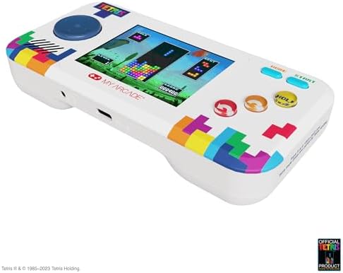 DGUNL-7028 Tetris Pocket Player Pro Sistema Portátil de Jogos Portátil