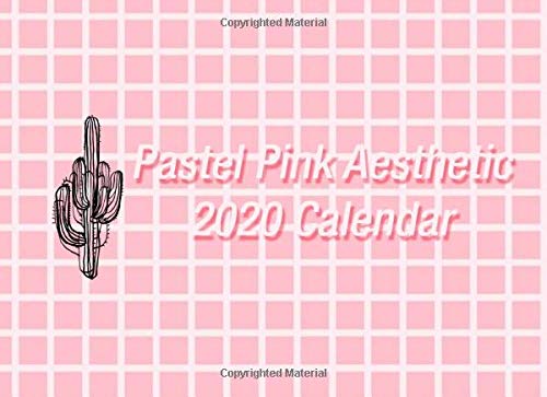 Pastel Pink Aesthetic 2020 Calendar Perfect Addition For Your Aesthetic Collection Aesthetic Calendars Publishing Busy Bees 9798601709040 Amazon Com Books