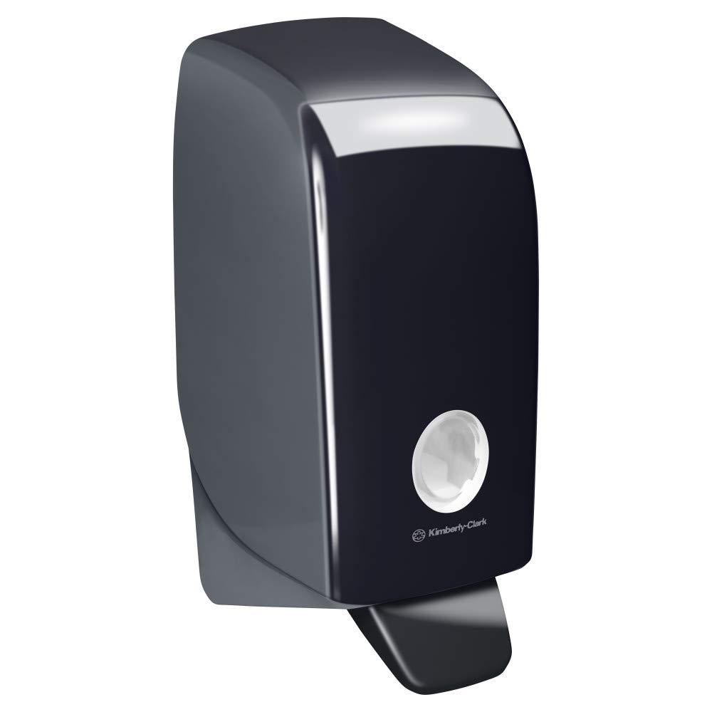 Aquarius Hand Cleanser Dispenser 7173-1 x Black Wall Mounted Hand Wash Dispenser (Suitable for 1 Litre Refills)