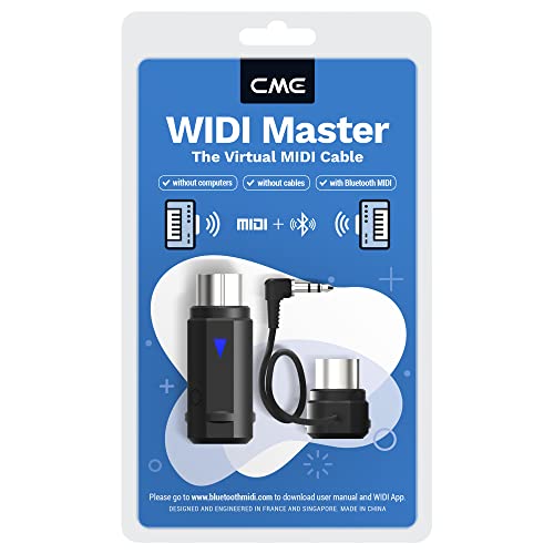 CME WIDI Master Wireless MIDI Bluetooth 5 MIDI DIN 5 Adapter Ultra