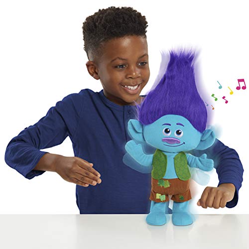 trolls world tour dancing poppy feature plush