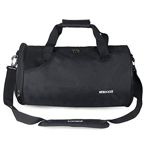 Large Sports Gym Duffel Bag for Men & Women - Travel Overnight Tote with Shoes Compartment