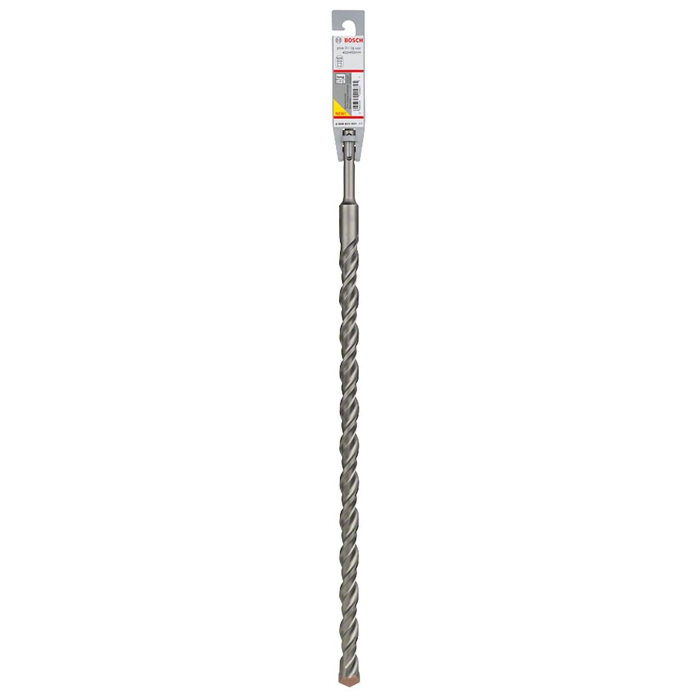 Bosch 2608831051 "SDS Plus-3" Hammer Drill Bit, 0 V, Grey, 18 x 400 x 450 mm