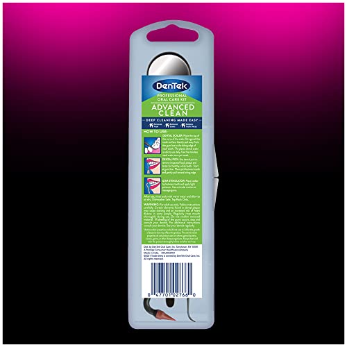 DenTek Professional Oral Care Kit, Advanced Clean Portable, Multiple