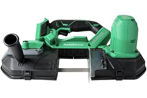 Metabo HPT 18V MultiVolt Cordless Band Saw | Tool Only - No Battery | Brushless Motor | 3-1/4-Inch Cut Capacity | Lifetime To