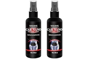 BIAOYUN 2 PCS Car Nano Repairing Spray, Fast Repair Scratches Repairing Polish Spray for Auto Detailing Glasscoat Car Polish