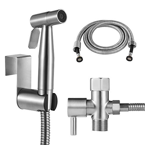 JXMMP Handheld Bidet Sprayer for Toilet with Leak-Proof Hose ...