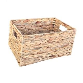 Large Water Hyacinth Rectangular Storage Basket