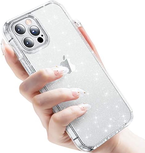 Casekoo Crystal Glitter Designed For Iphone 12 Pro Max Case Never Yellow Bling Clear Shockproof Protective Sparkle Phone Cover Thin Slim Case For Women Girls 6 7 Twinkle Stardust Us News Bazz