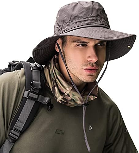 SUN CUBE Wide Brim Sun Hat With Neck Flap, UPF50 Hiking Safari Fishing Hat For Men Women Sun Protection Beach Hat D2b75199 0032 4d7e 9702 5bcf6ddf4d43.0ec93a48f97ce0acdd5198229ab66d6c