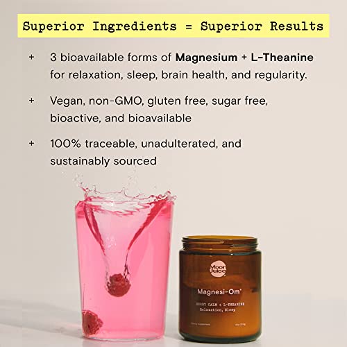 MagnesiOm by Moon Juice Magnesium Powder Supplement for Natural Calm