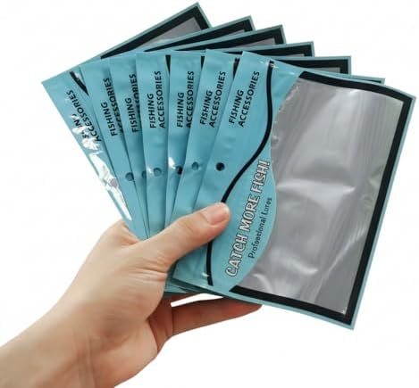 Amazon.com: PZRT 20pcs Plastic Soft Bait Bags Portable Self Seal Fishing Hook Package Storage Bags, Blue : Sports & Outdoors Amazon.com: PZRT 20pcs Plastic Soft Bait Bags Portable Self Seal Fishing Hook Package Storage Bags, Blue : Sports & Outdoors