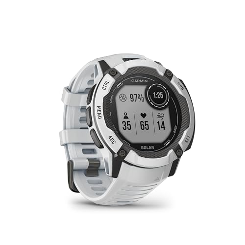 Garmin Instinct 2X Solar 50mm - GPS-Smartwatch mit unendlicher Akkulaufzeit im Smartwatch-Modus, über 40 Sport-Apps, Smart Notifications, GarminPay, Trainingszustand, Fitnessalter, Schlafanalyse