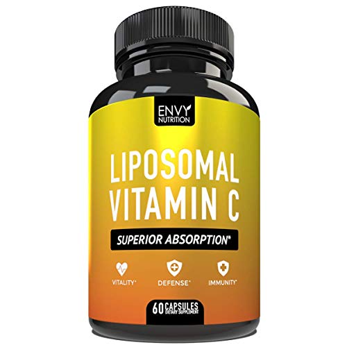 Liposomal Vitamin C Capsules with Ascorbic Acid for Superior