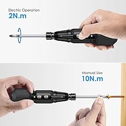 AMIR Electric Screwdriver Cordless, Rechargeable