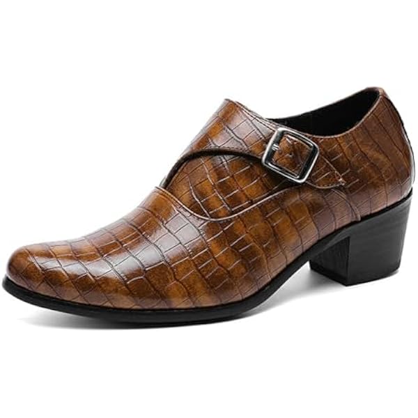Amazon.com | Mezlan Lisbon Brandy Genuine Ostrich Men display picture 3