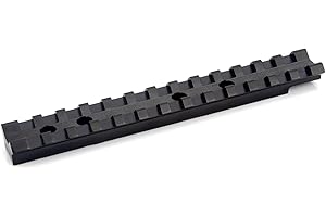 WOSUWENGE Picatinny Rail Scope Mount for Remington 740, 742, 760, Ithaca 37, Weaver 62-Black
