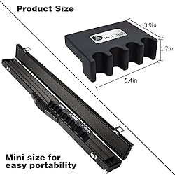 LFSEMINI Pool Cue Holder, 2/3/4-Cue Portable Pool