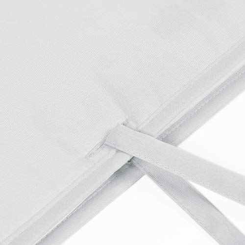 TILLYOU 2Pack Padded Baby Crib Rail Cover Protector Safe Teething