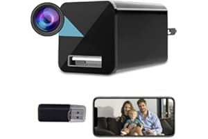 DAIFAC Charger Hidden Camera 1080P Wireless Mini Spy Cameras with WiFi Motion Detection Small Camera for Home Security Nanny Cam
